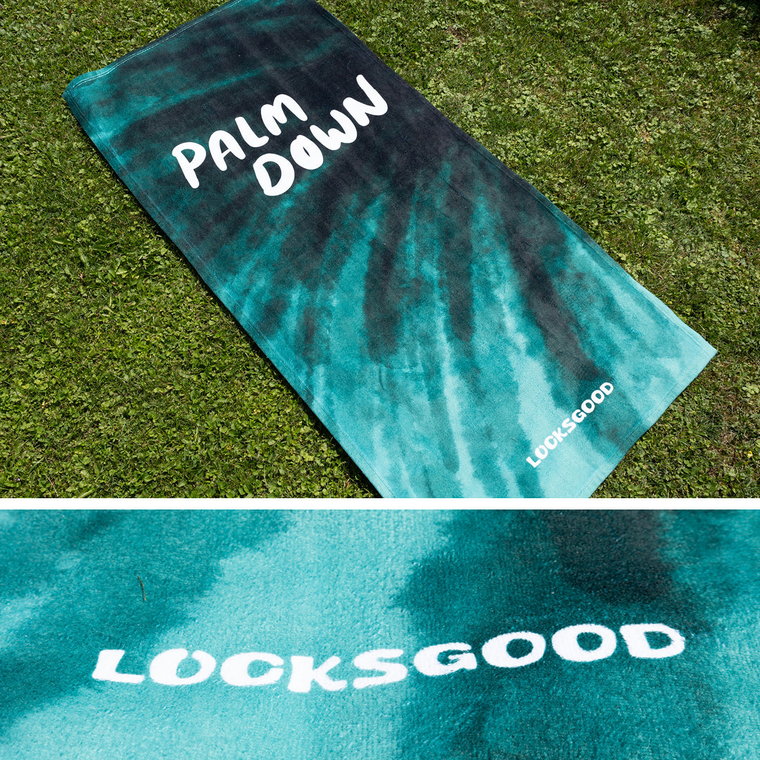 Palm Down Beach Towel – Soft Towel for the Sea | Wild Tides