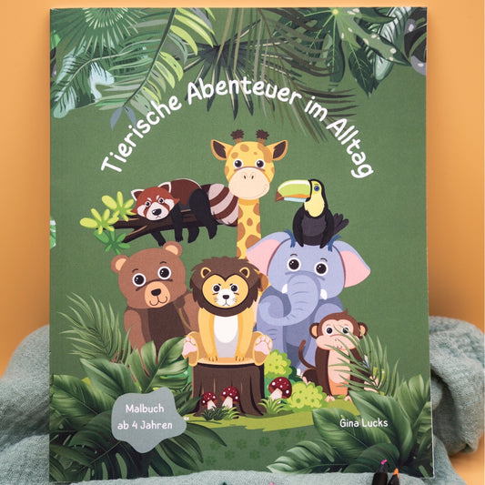 Everyday Animal Adventures – 20 Short Stories & Coloring Pages | Wild Tides