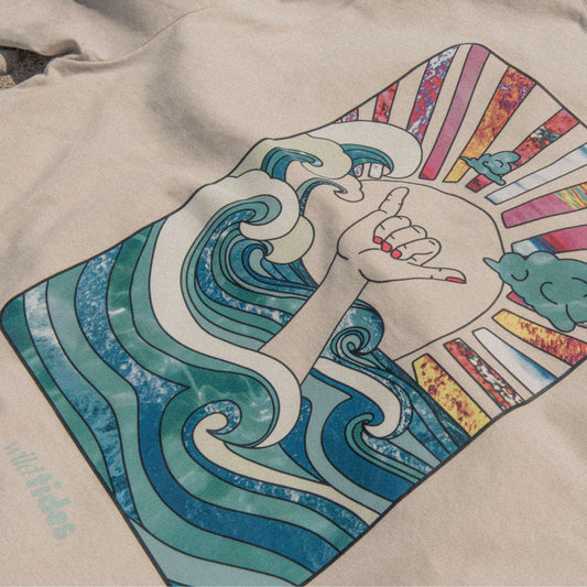 Hang Loose Herren / Unisex T-Shirt | Wild Tides