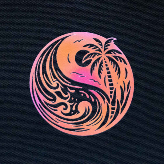 "Ocean Yang" Beauty Bag – Cotton Cosmetic Bag | Wild Tides