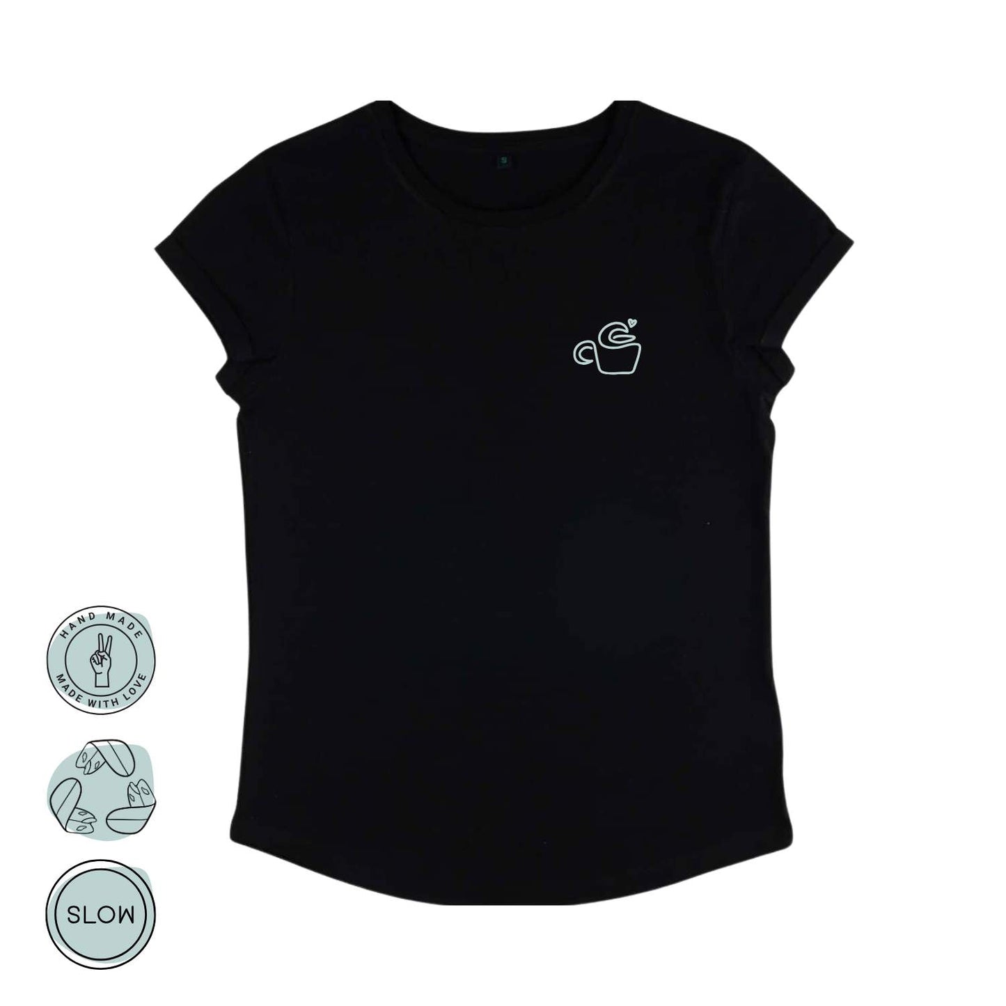 Coffee, Swell & Sun Damen T-Shirt | wildtides