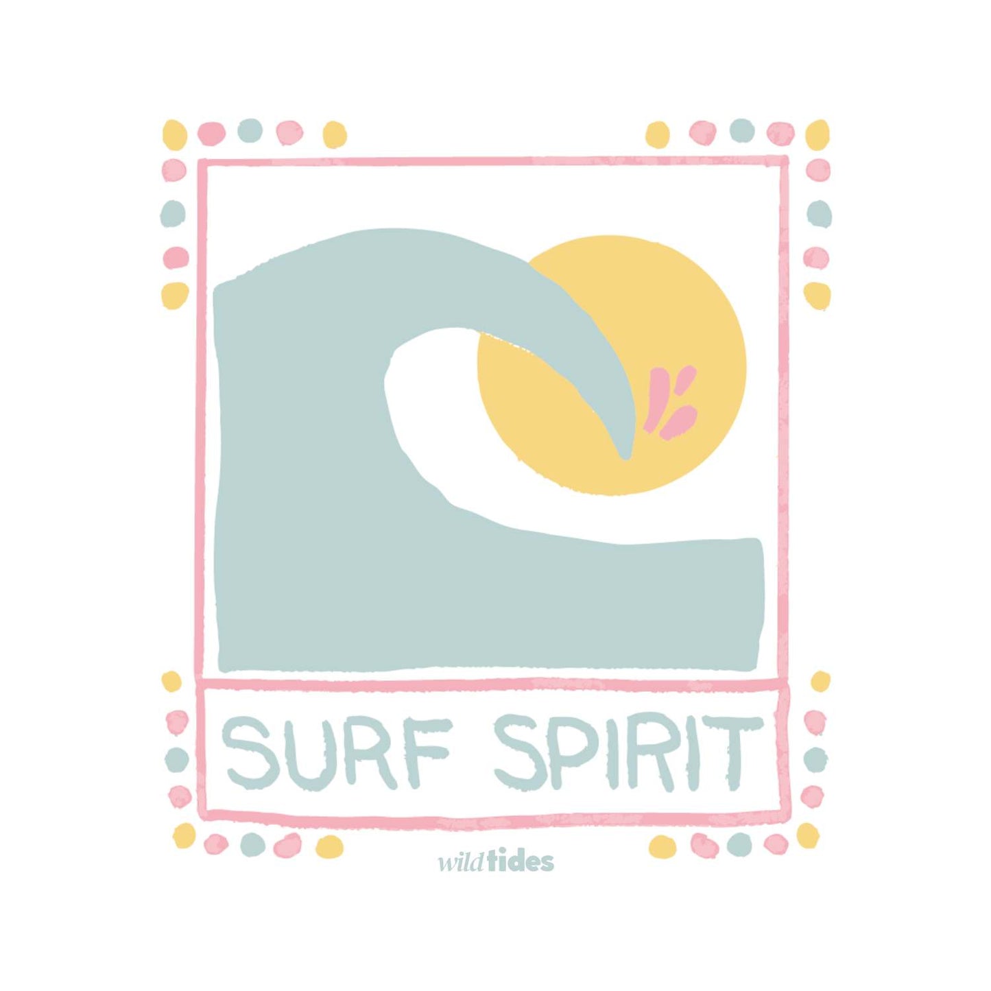 Surf Spirit Damen T-Shirt | Wild Tides