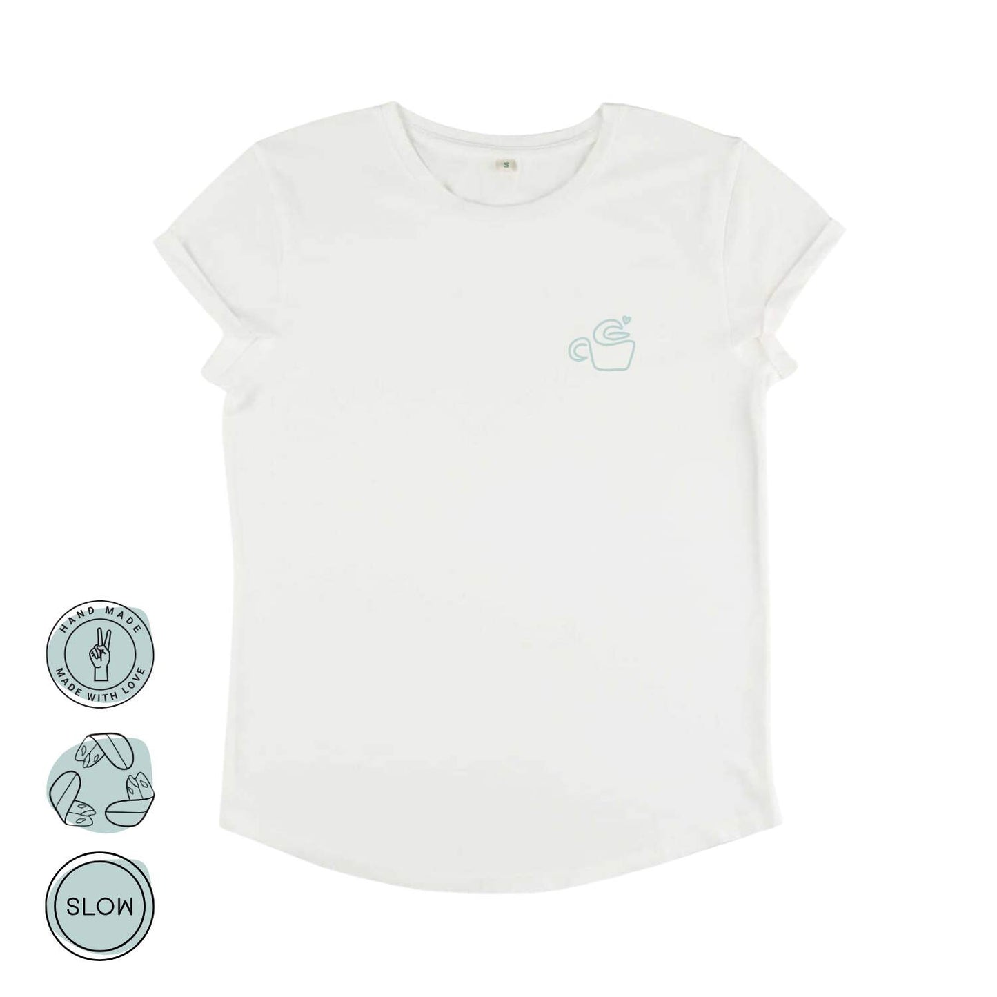 Coffee, Swell & Sun Damen T-Shirt | wildtides