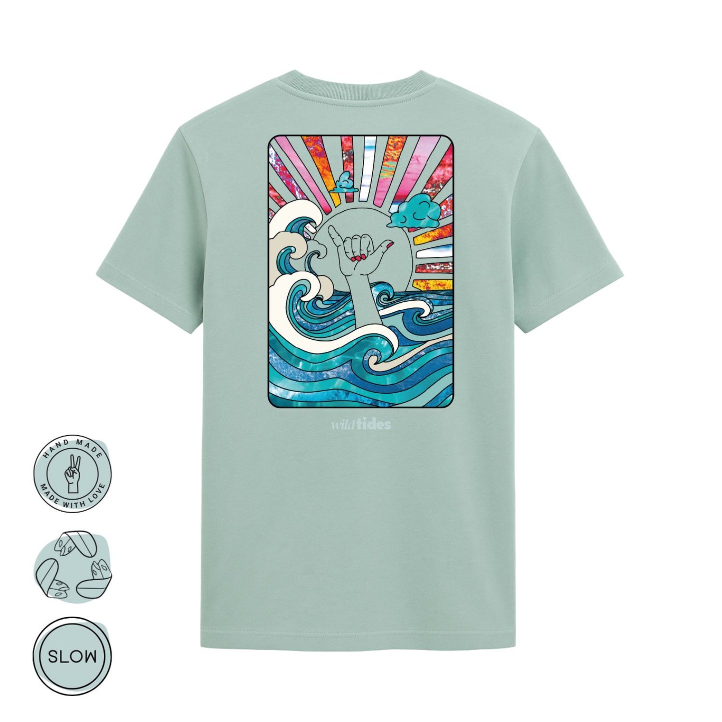Hang Loose Herren / Unisex T-Shirt | Wild Tides