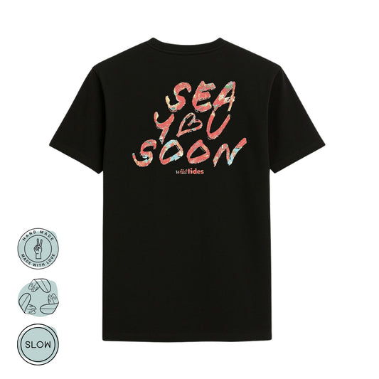 Sea You Soon Herren / Unisex T-Shirt | Wild Tides