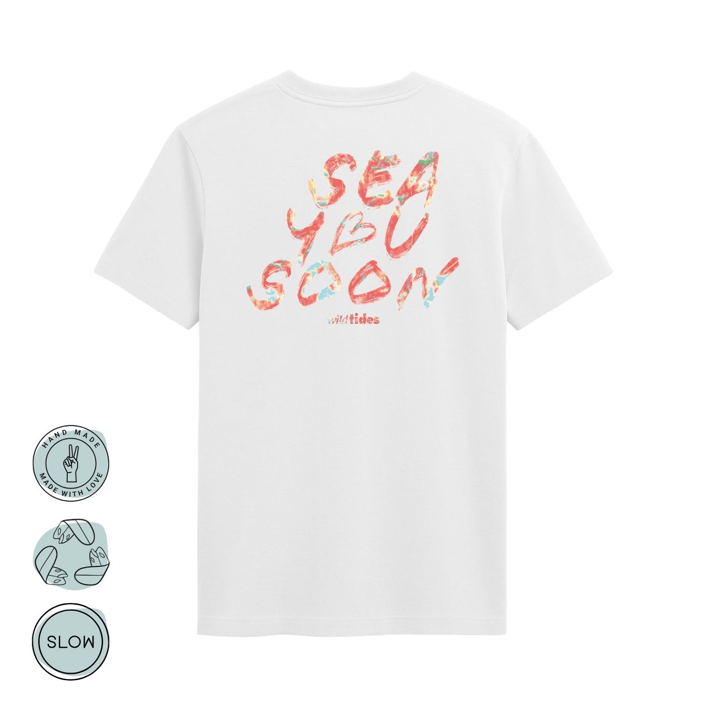 Sea You Soon Herren / Unisex T-Shirt | Wild Tides