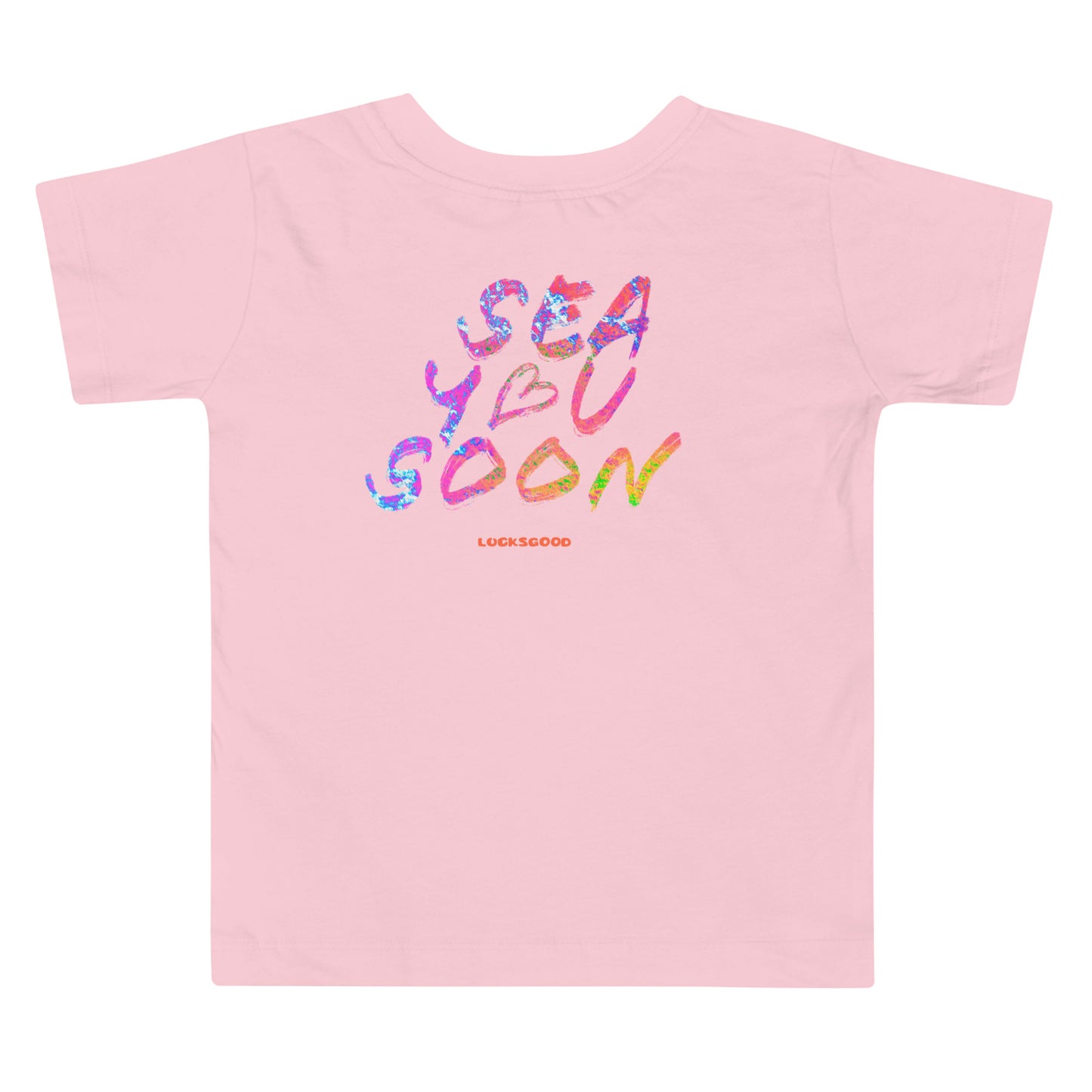 Kids T-Shirt „Sea You Soon“ – Baumwollshirt mit maritimer Typografie für kleine Abenteurer