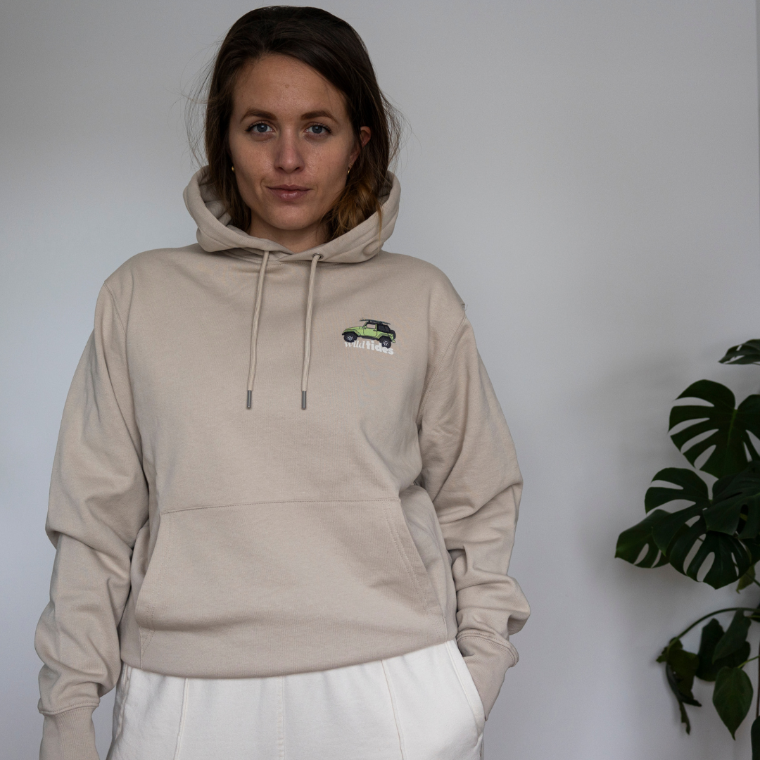 Discover Hoodie Unisex – Oversized Bio-Baumwolle für Abenteuer & Reisen