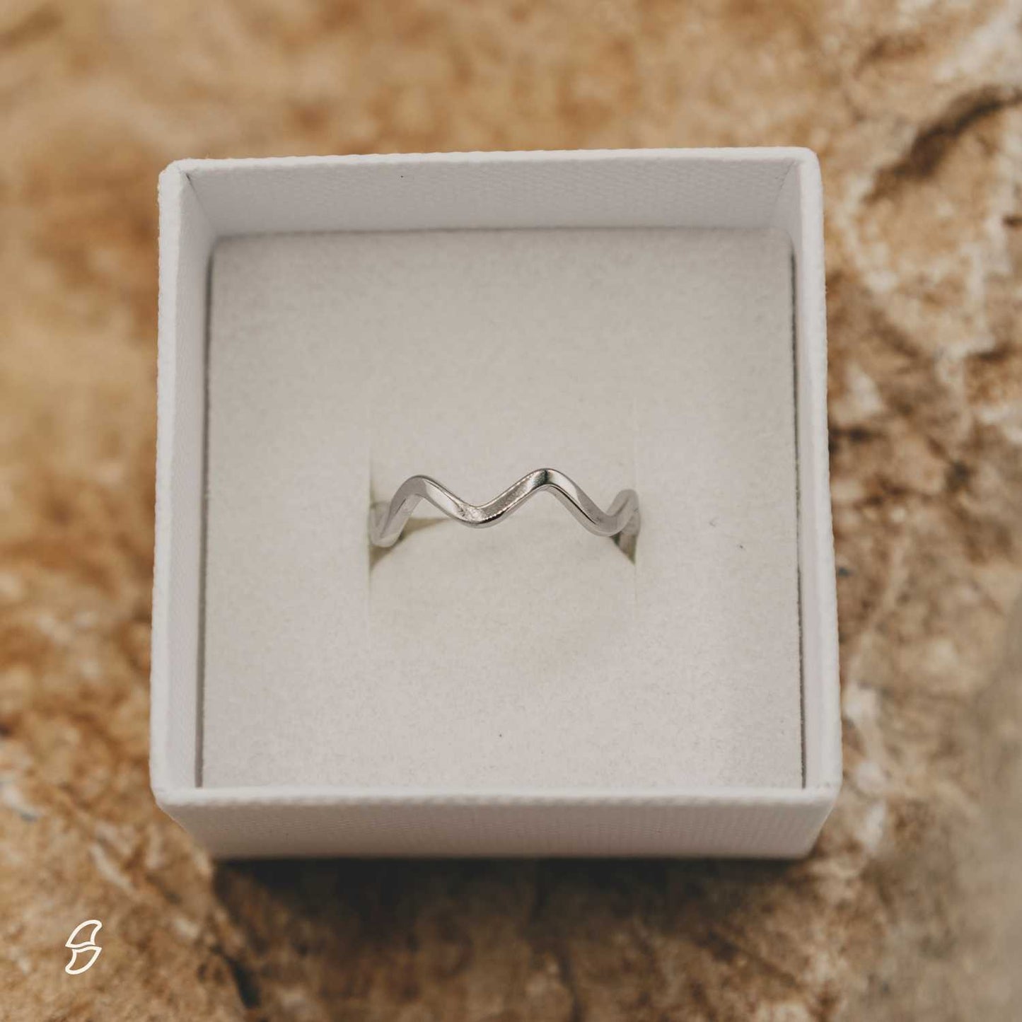 18k gold-plated wave ring – for sea lovers | Wild Tides