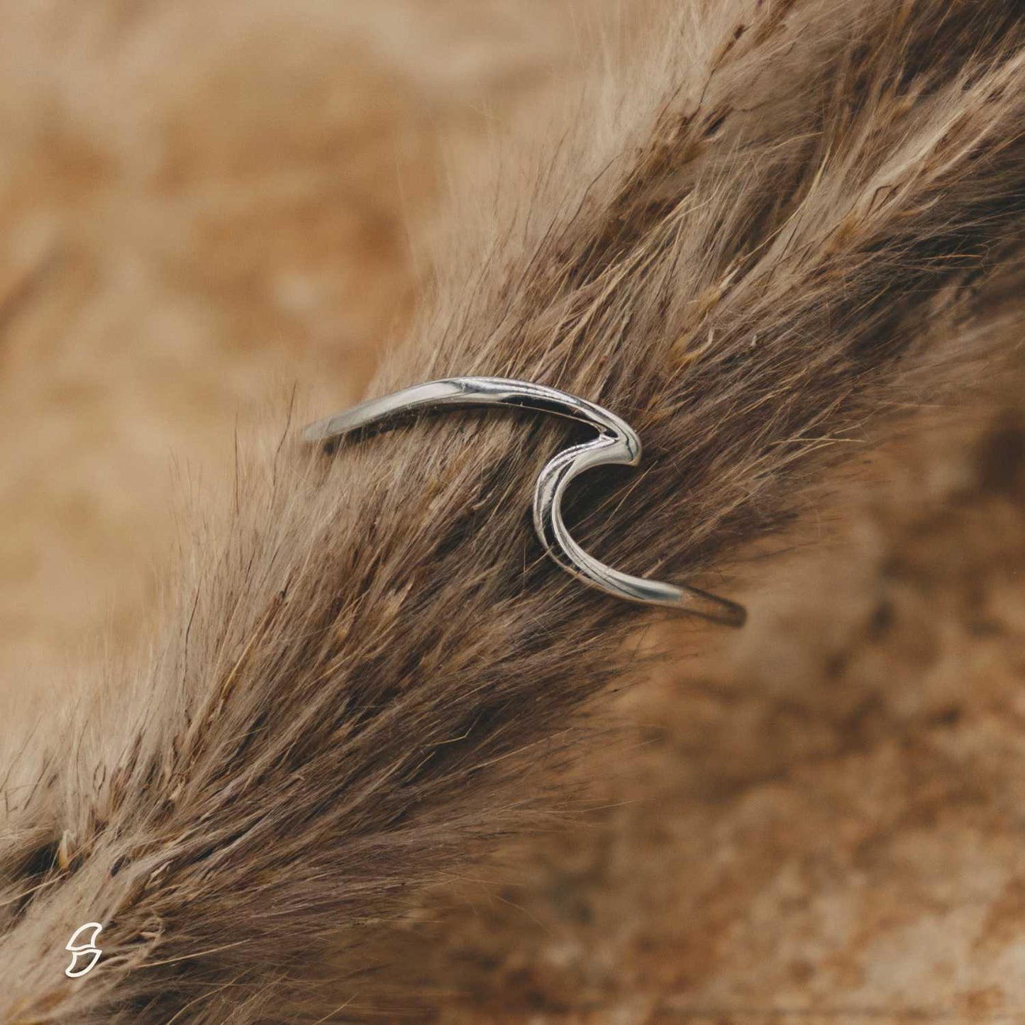 18k gold-plated wave ring – for sea lovers | Wild Tides