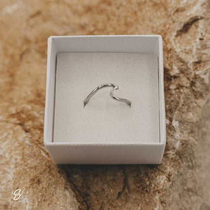 18k gold-plated wave ring – for sea lovers | Wild Tides