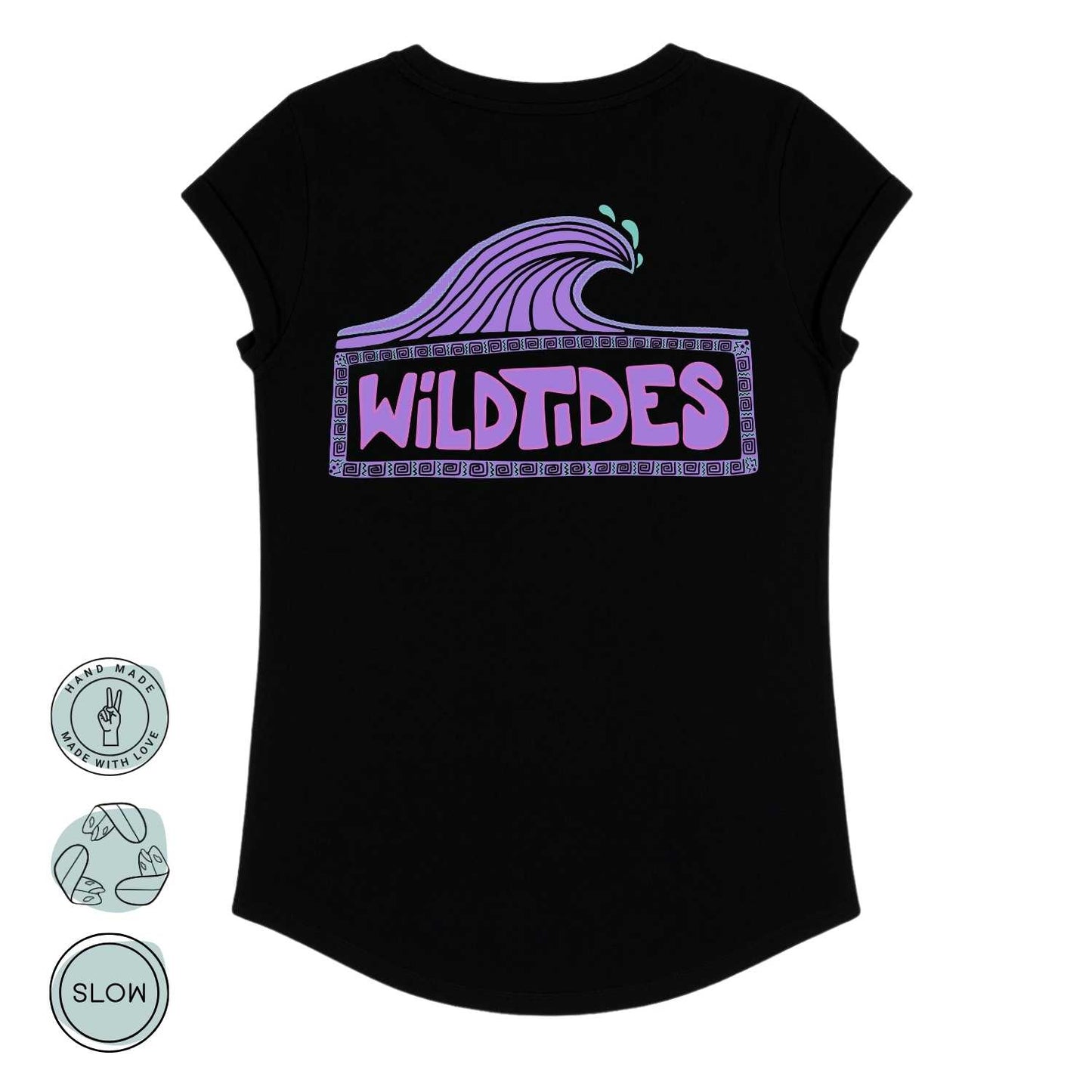 Retrowave Damen T-Shirt | wildtides