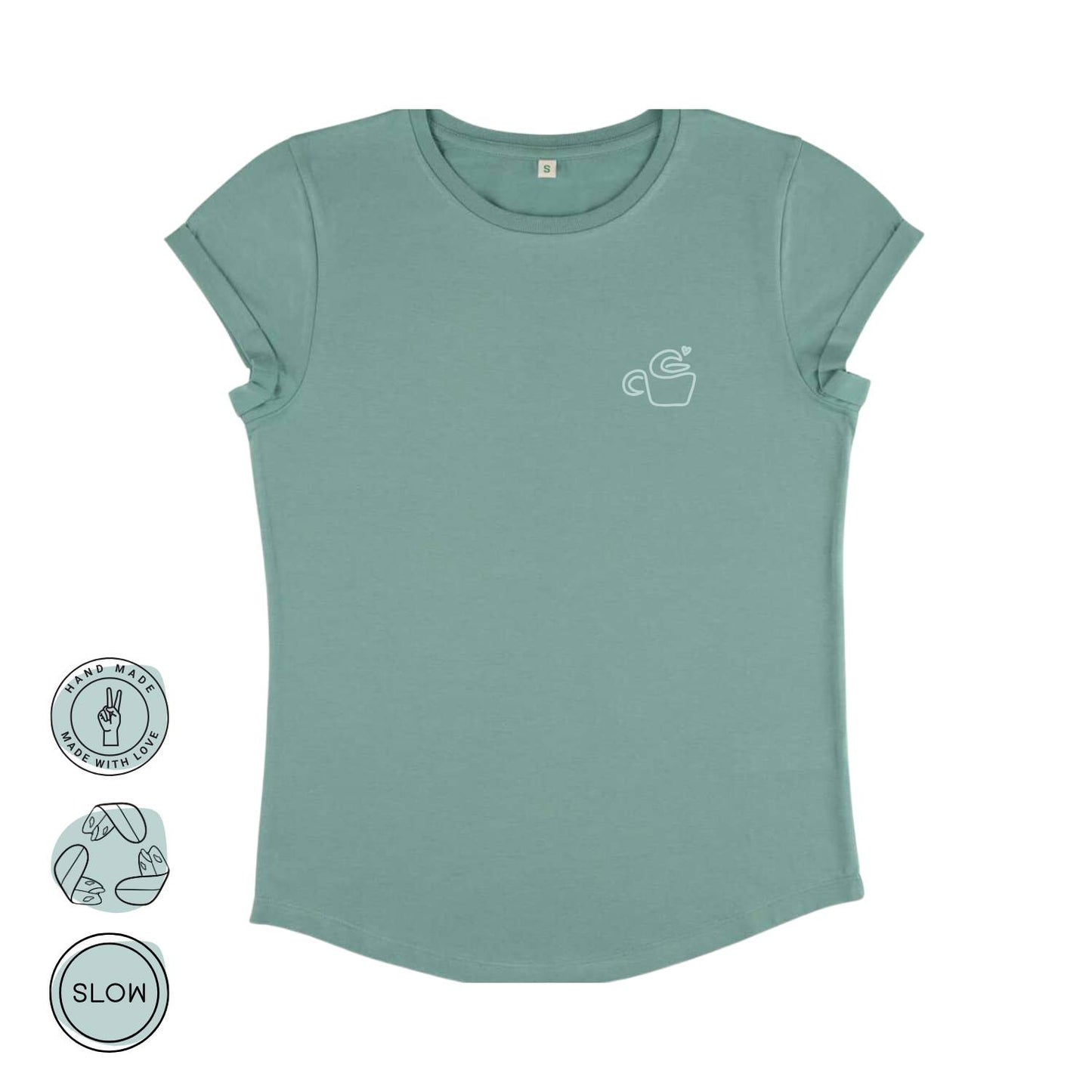 Coffee, Swell & Sun Damen T-Shirt | wildtides