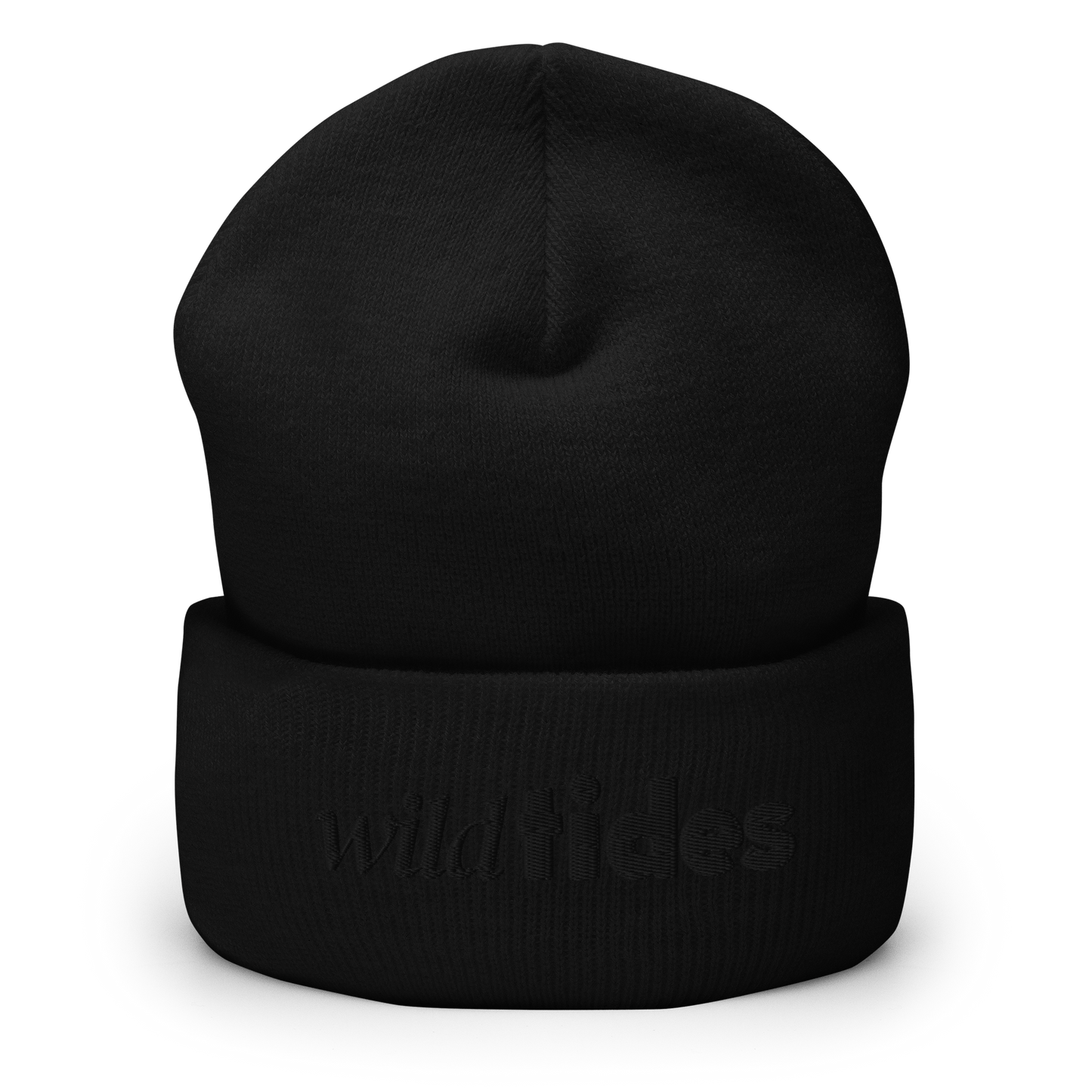 wildtides | Beanie Unisex | schwarz 