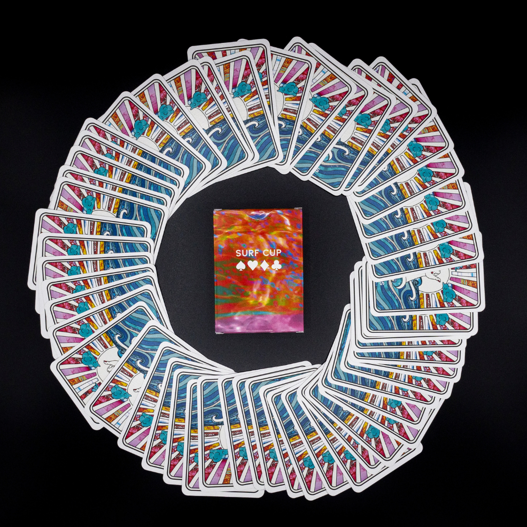 SURF CUP Poker cards